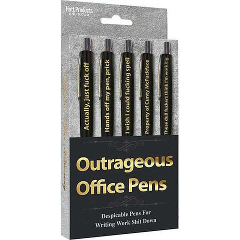 Outrageous Office Pens Party Gift by Hott Products - Party Gifts and Novelties