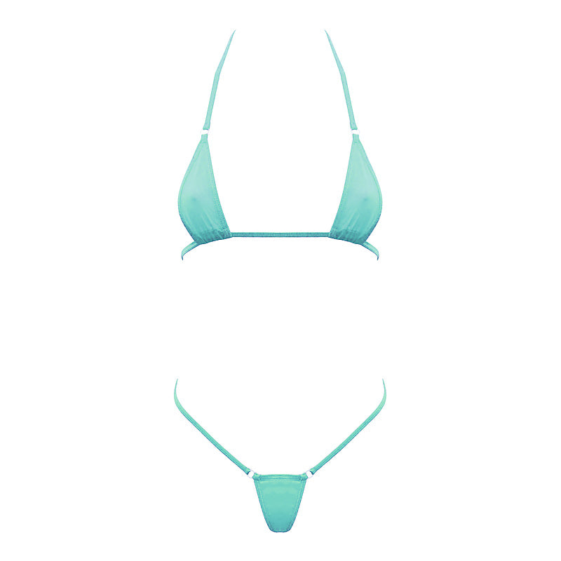 Spandex Fabrix Womens Micro Bikini by Love In Leather - Bras and Bra Sets