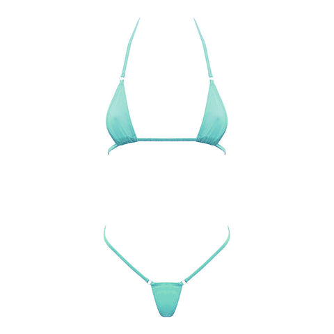 Spandex Fabrix Womens Micro Bikini by Love In Leather - Bras and Bra Sets