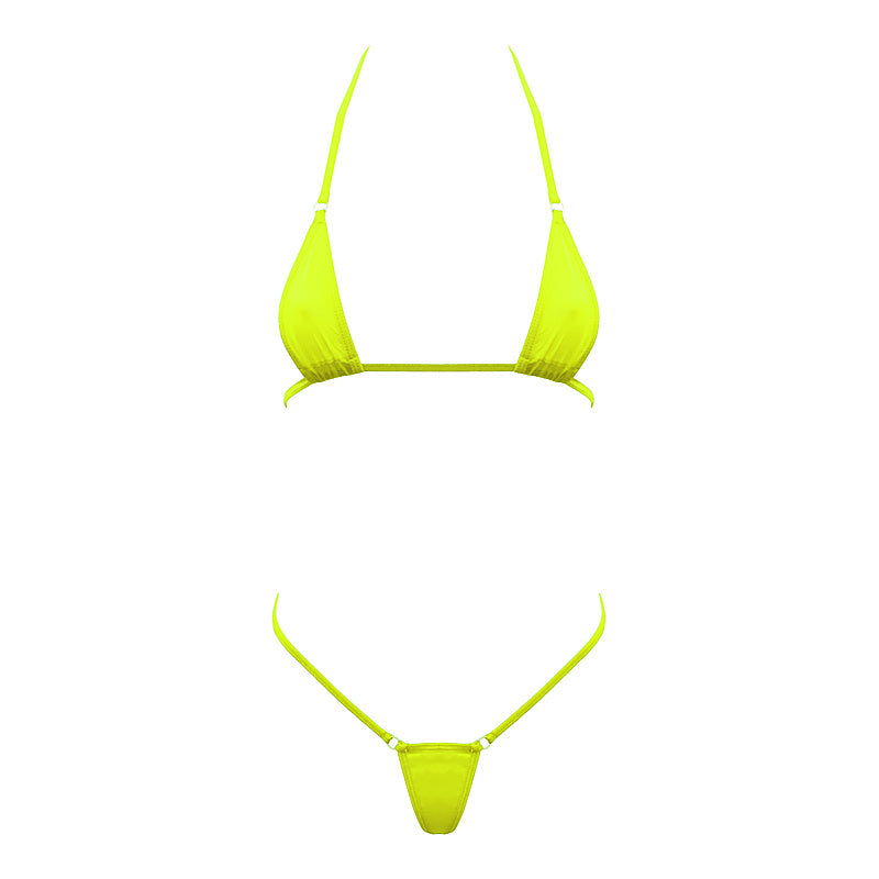 Spandex Fabrix Womens Micro Bikini by Love In Leather - Bras and Bra Sets