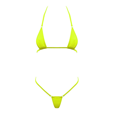 Spandex Fabrix Womens Micro Bikini by Love In Leather - Bras and Bra Sets