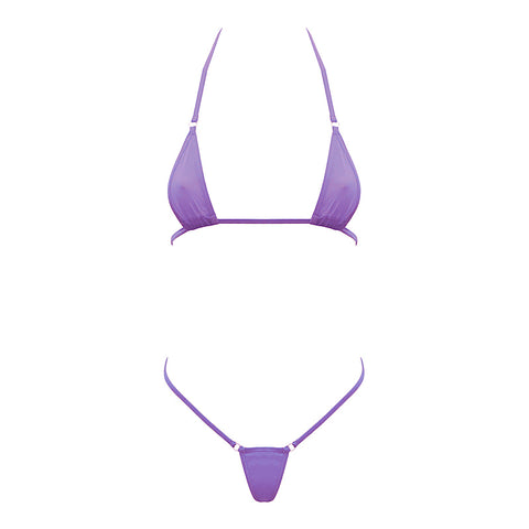 Spandex Fabrix Womens Micro Bikini by Love In Leather - Bras and Bra Sets