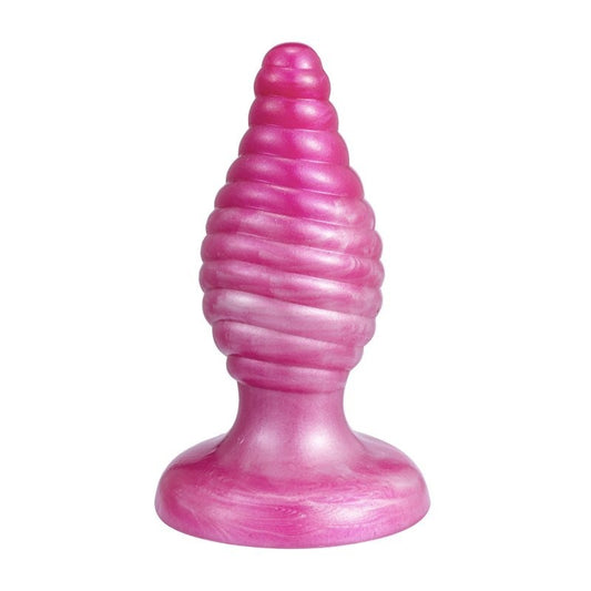 Slixed Cherry Fantasy Liquid Silicone Butt Plug - Butt Plugs