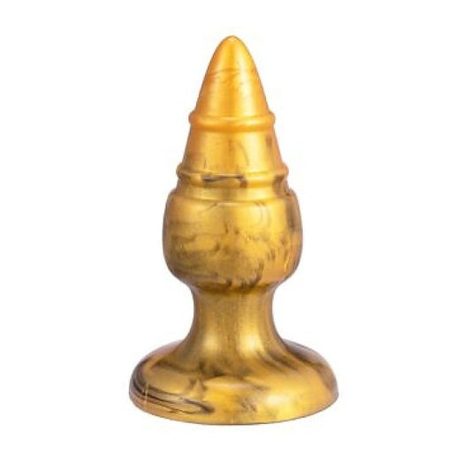 Slixed Goldy Fantasy Liquid Silicone Anal Plug - Butt Plugs