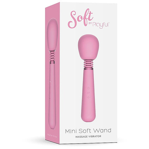 Soft by Playful Mini Soft Body Wand Massager - Body Wands