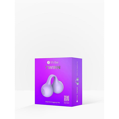 Snail TWINN App Enabled Finger Vibrator by Svibe - Finger and Tongue Vibrators