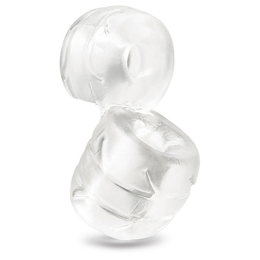 B-Vibe Strech-Tech Double Barrel Cock Ring & Ball Stretcher