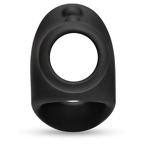 B-Vibe Flex Ring Shaft Silicone Cock Ring & Ball Stretcher - Stretchy Cock Rings