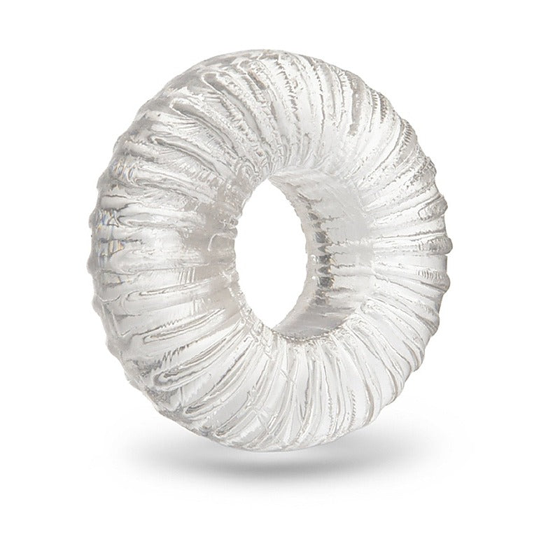 Stretch-Tech Swirl Ultra Stretchy Cock Ring by B-Vibe - Stretchy Cock Rings
