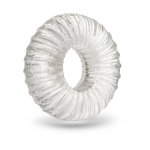 Stretch-Tech Swirl Ultra Stretchy Cock Ring by B-Vibe - Stretchy Cock Rings