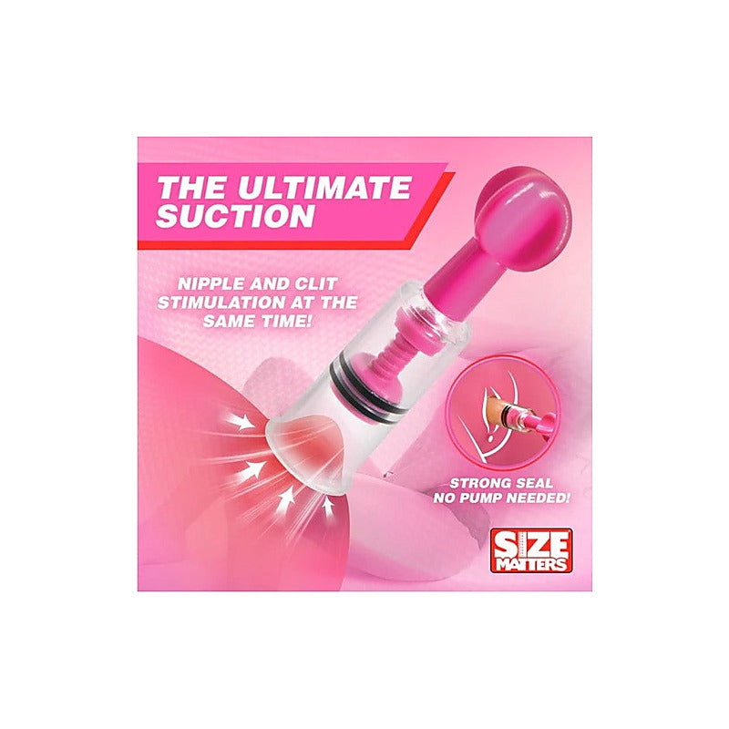 MAXtwist Clit Nipple Sucker 3 Pc Set by XR Brands - Nipple and Clit Clamps