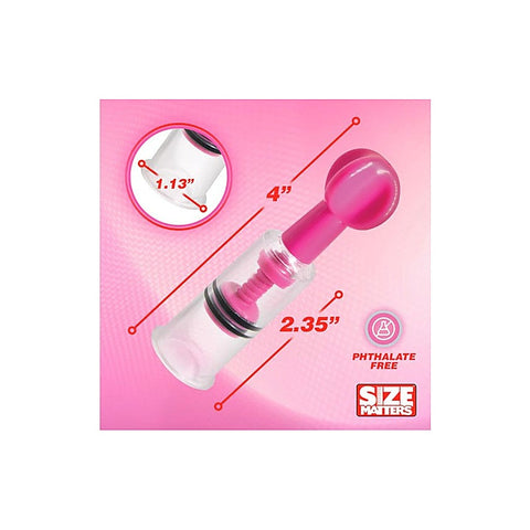 MAXtwist Clit Nipple Sucker 3 Pc Set by XR Brands - Nipple and Clit Clamps