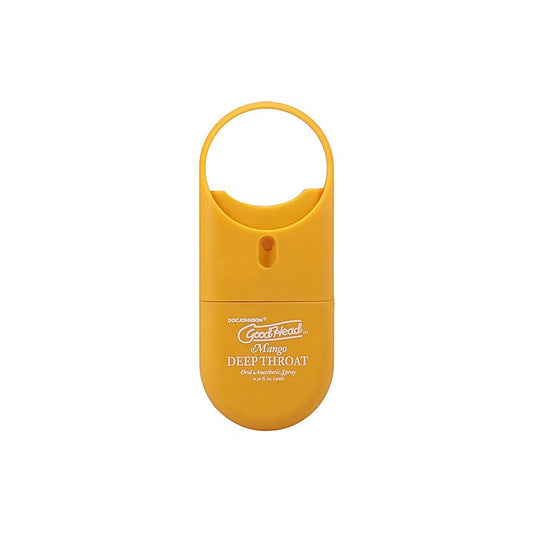 GoodHead To-Go Deep Throat Spray Mango 9ml by Doc Johnson