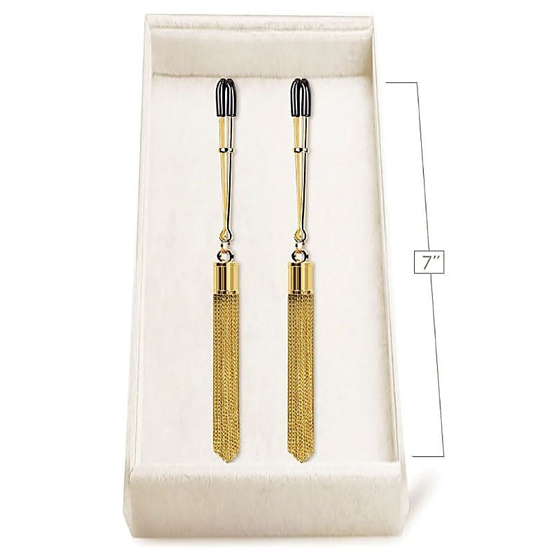 Parisian Allure Luxury Nipple Clamps by Icon Brands - Nipple and Clit Clamps