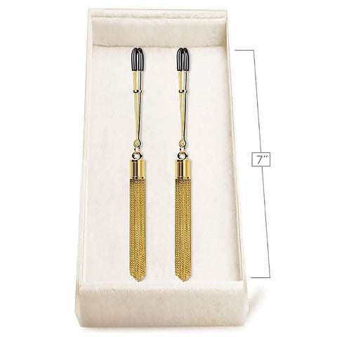 Parisian Allure Luxury Nipple Clamps by Icon Brands - Nipple and Clit Clamps