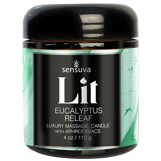Lit Luxury Massage Candle 118 ml by Sensuva On