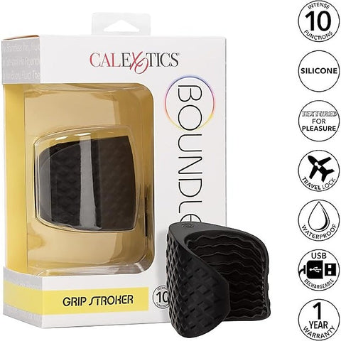 Boundless Grip Vibrating Stroker by California Exotics