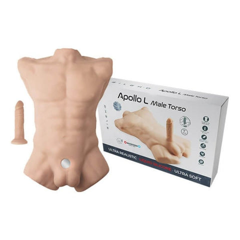 SilexD Apollo L Torso with 7in Dildo by Adrien Lastic