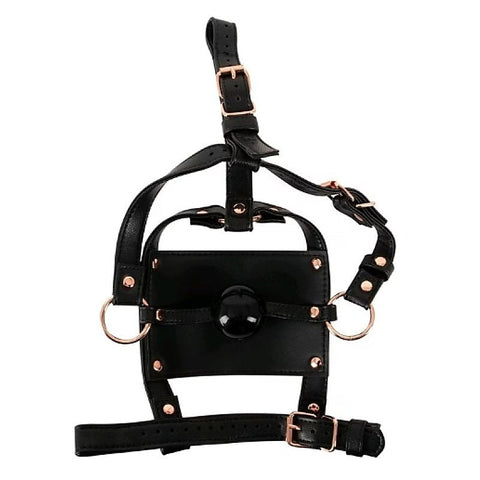 Bad Kitty Head Harness with Silicone Ball Gag by Orion