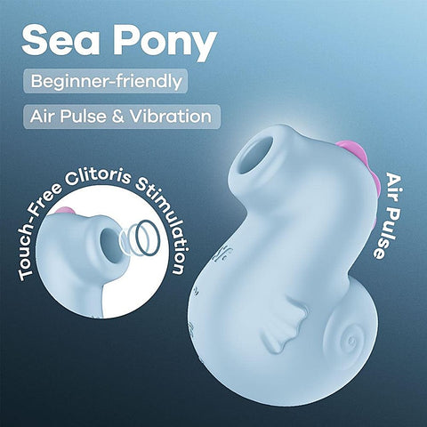 Sea Pony Air Pulse Clitoral Stimulator by Satisfyer