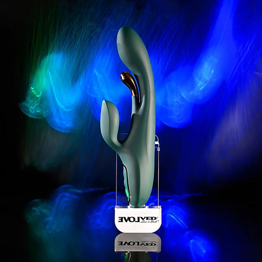 Golden Goddess G-Spot Rabbit Vibrator by Evolved Novelties