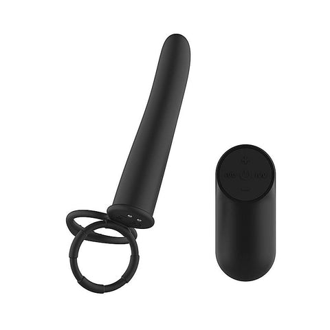 Vibrating Double Penetrator with Remote by Passion Play
