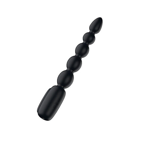 Vibrating Anal Beads with LED Screen by Passion Play
