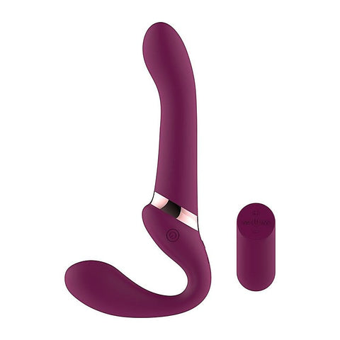 Strapless Dildo with Remote Controller by Passion Play