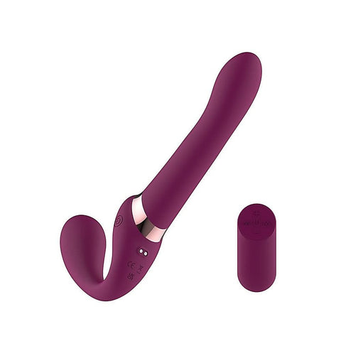 Strapless Dildo with Remote Controller by Passion Play