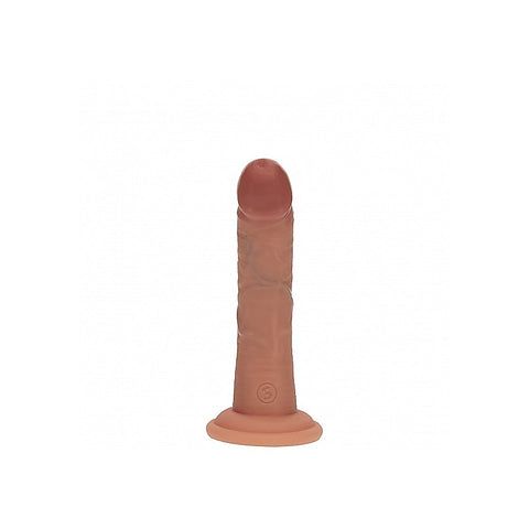 REALROCK 6in Curved Dual Density Dildo by Shots Toys