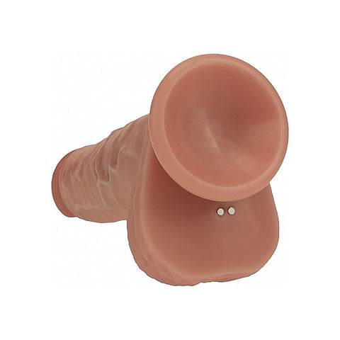 REALROCK 7in Vibrating & Thrusting Dildo by Shots Toys