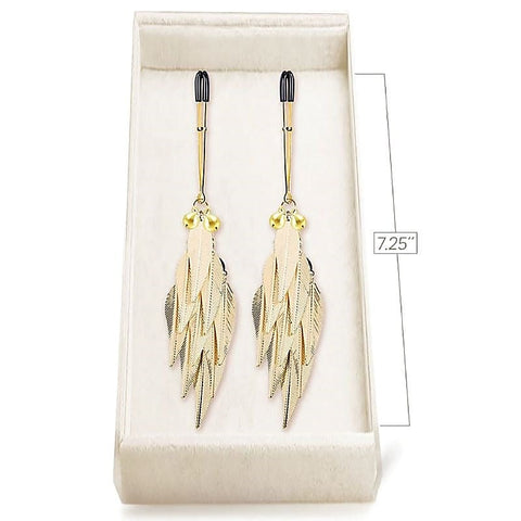 Couture Clip Golden Harvest Nipple Clamps Set of 2 - Nipple and Clit Clamps