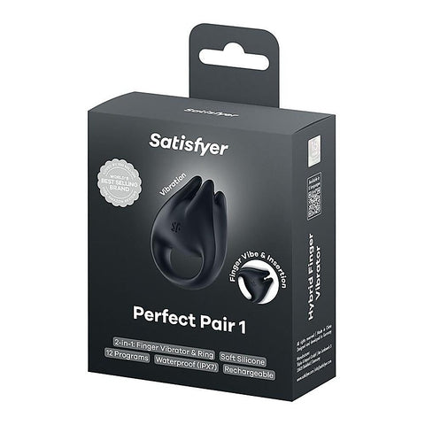 Perfect Pair 1 Vibrating Couples Ring by Satisfyer