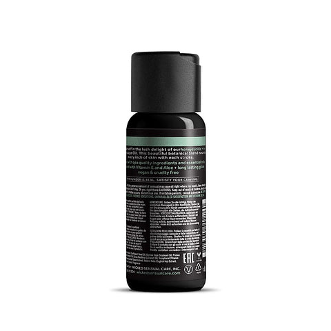 Honeysuckle + Ivy Scented Massage Oil by Wicked