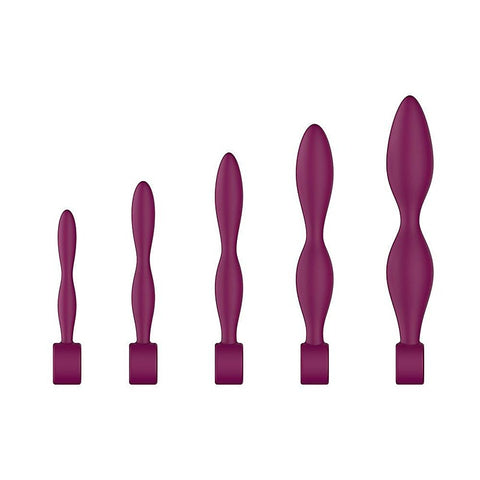 Silicone Dilator Set of 5 Sizes by Passion Play