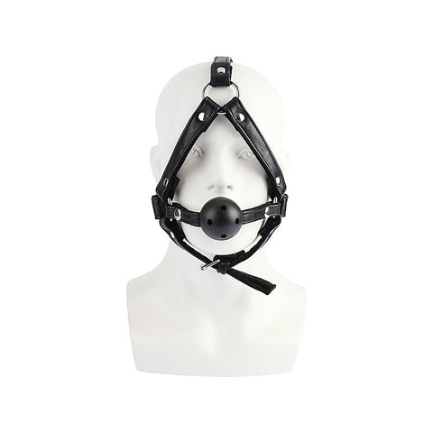 Adjustable Head Harness with Ball Gag by Chisa - Bondage Gags and Bits