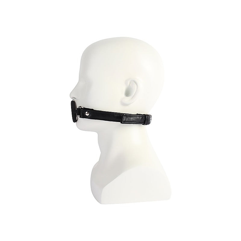 Noir O-Ring Silicone Bondage Mouth Gag by Chisa - Bondage Gags and Bits