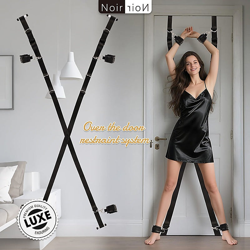 Over The Door Restraint System with Cuffs by Chisa - Cuffs And Restraints