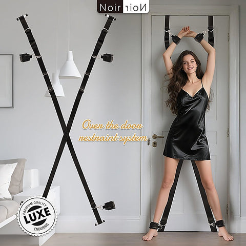 Over The Door Restraint System with Cuffs by Chisa - Cuffs And Restraints