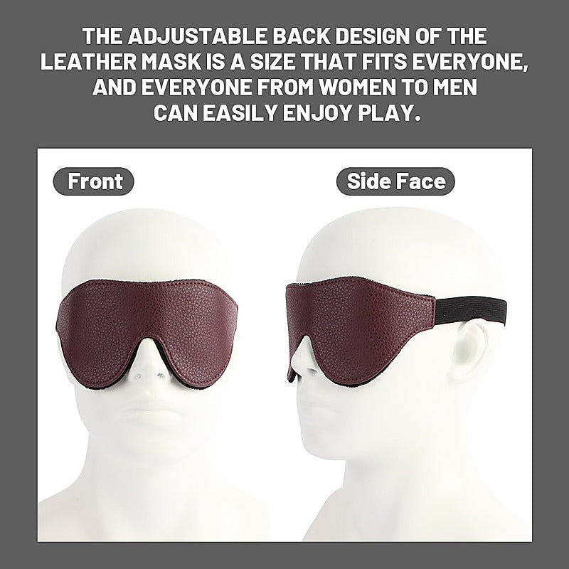 Go Black Blindfold Smooth Textured by Chisa - Masks And Blindfolds