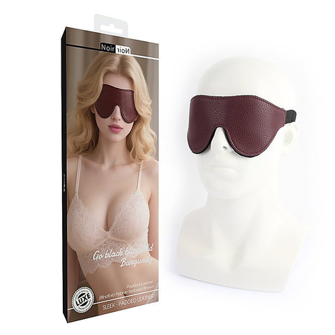 Go Black Blindfold Smooth Textured by Chisa - Masks And Blindfolds