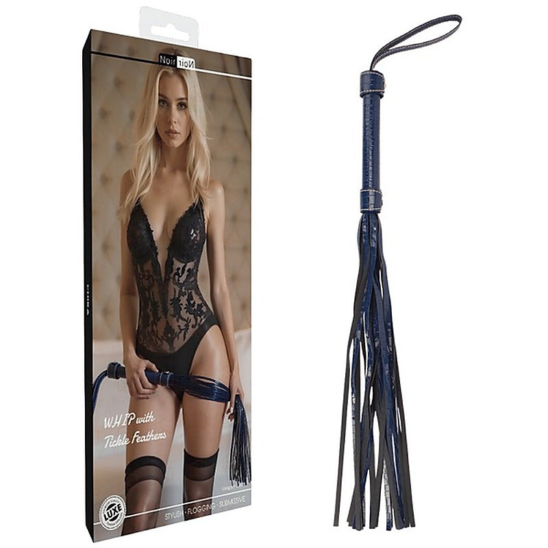 Beginners Snakeskin Faux Leather Whip by Chisa - Whips And Crops
