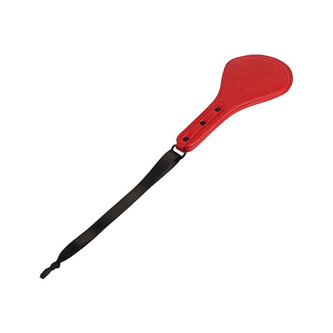 Round Faux Leather Bondage Paddle by Chisa - Paddles And Slappers