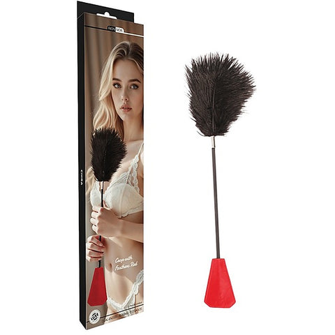 Dual-Ended Feather Crop Paddle Smooth Texture by Chisa - Paddles And Slappers