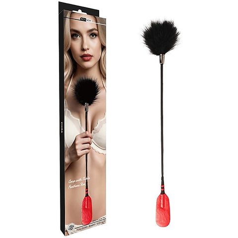 Tickle Feather Dual-Ended Bondage Crop by Chisa - Whips And Crops