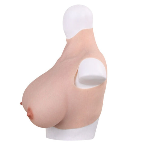 Breastplates Crossdresser Silicone Fake Tits by BDStyle