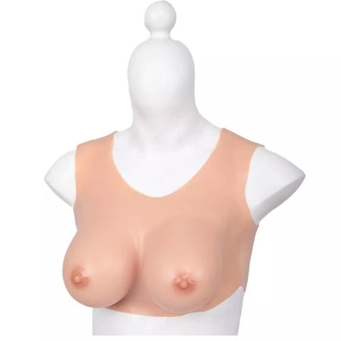 Round Collar Crossdresser Cotton Breast Forms by BDStyle