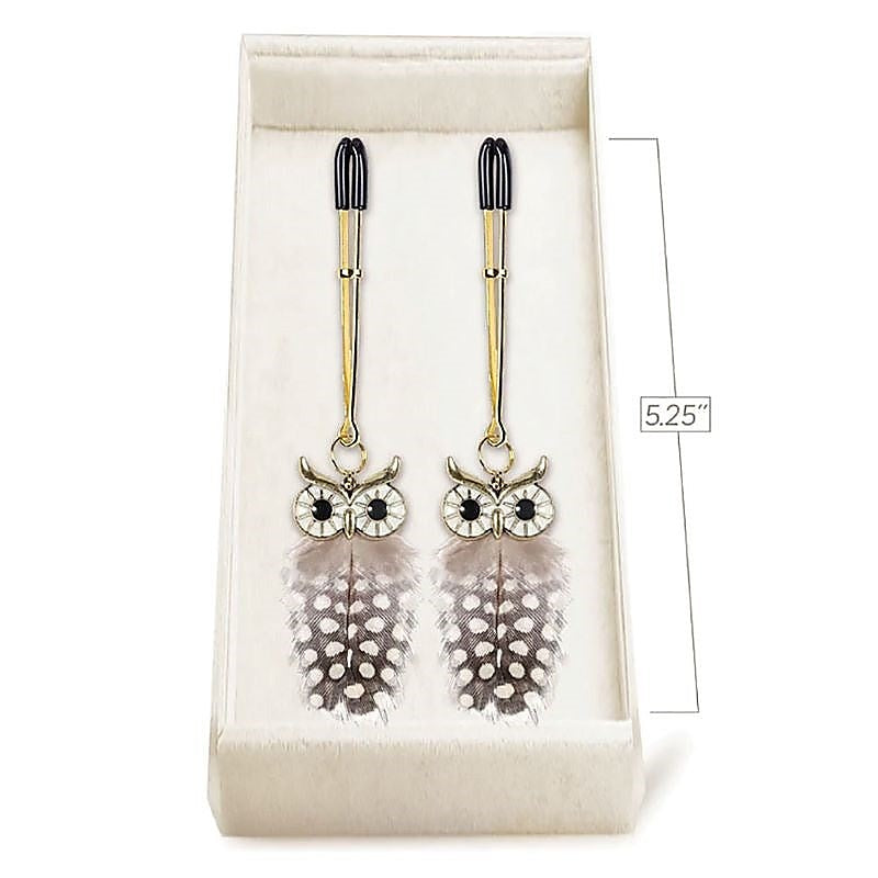 Couture Clip Luxury Nipple Clamps Wise One by Icon Brands - Nipple and Clit Clamps
