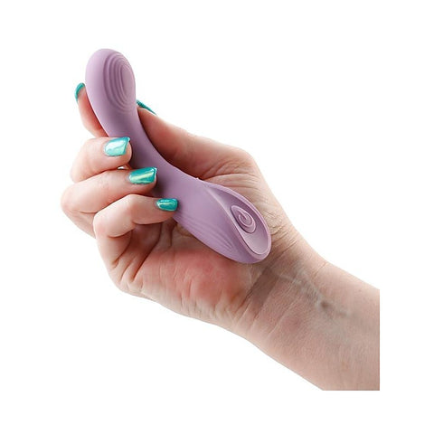 NS Novelties Desire Pure Rechargeable Vibrator Dusty Lavender - G-Spot Vibrators
