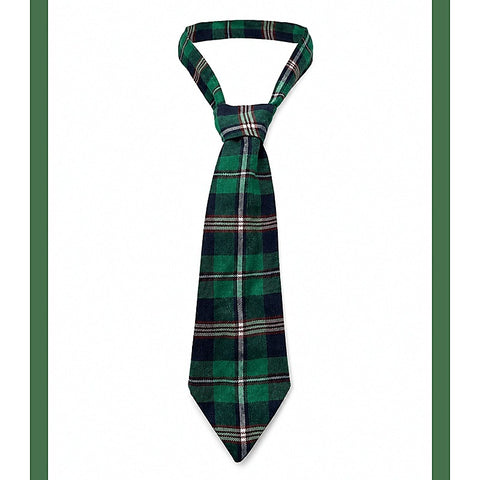 Tartan Print School Tie Costume Accessory by Love In Leather